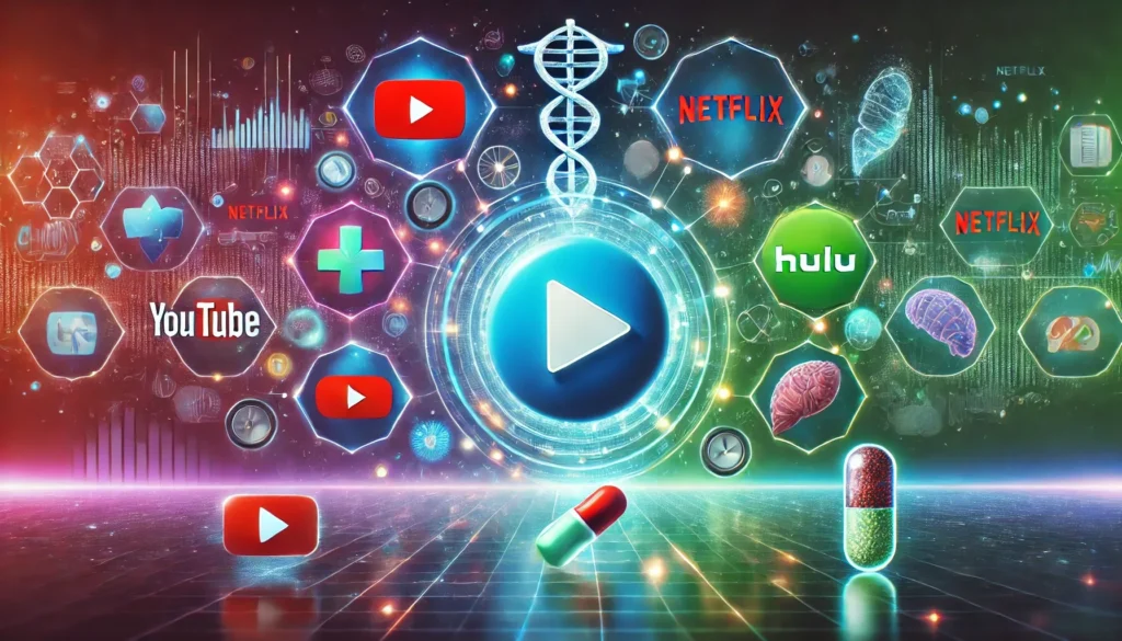 health-focused content on youtube, netflix, hulu 